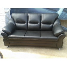 BLACK U SOFA