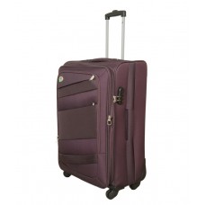 Tourister Impression Purple 4 Wheel Soft Luggage Trolley -Size Small (Below 60 Cm)