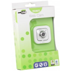 Texet Degree Rotating Plug & Play Webcam with Microphone